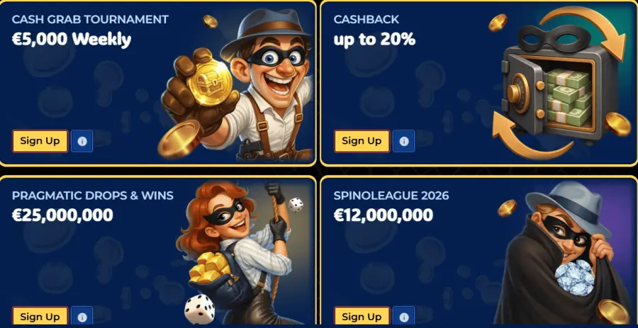 Gangstasino bonus